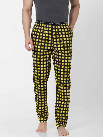 Black All Over Print Pyjamas