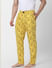 Yellow Question Mark Print Pyjamas_383425+3