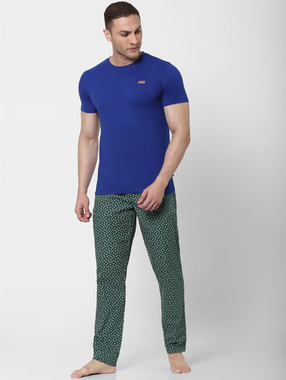 Green All Over Print Pyjamas