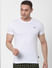White Crew Neck T-shirt_383433+2