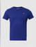 Blue Crew Neck T-shirt_383435+6