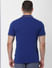 Blue Contrast Tipping Polo Neck T-shirt_383439+4