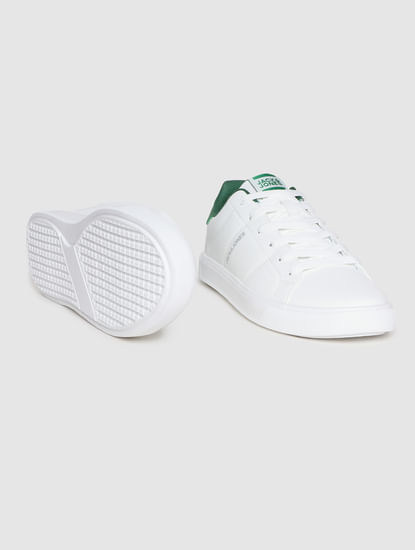 White PU Sneakers