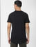 Black Graphic Print Crew Neck T-shirt_383538+4