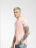 Pink Henley Neck T-shirt