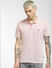 Pink Polo Neck T-shirt_393088+2