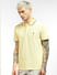 Yellow Polo Neck T-shirt_393089+2