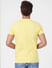 Yellow Crew Neck T-shirt_393103+4