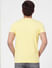 Yellow Crew Neck T-shirt_393107+4