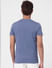 Blue Crew Neck T-shirt_393131+4