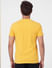 Yellow Graphic Print Crew Neck T-shirt_393133+4