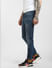 Blue Low Rise Liam Skinny Jeans_393185+3