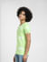 Light Green Printed Knit T-shirt_406359+3