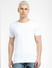 White Crew Neck T-shirt_406352+2