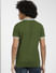 Green Contrast Collar Polo T-shirt_406361+4