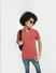 Red Cotton Polo T-shirt_406364+1