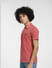 Red Cotton Polo T-shirt_406364+3