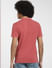 Red Cotton Polo T-shirt_406364+4
