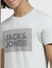 Grey Typographic Print Crew Neck T-shirt_406368+5