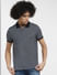 Black All Over Print Polo T-shirt_406375+2