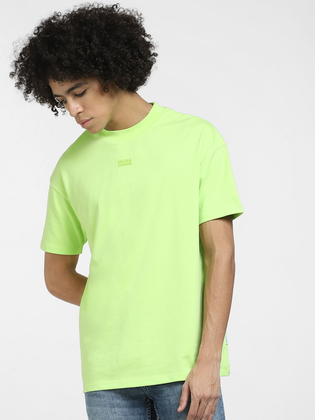 T shirt hotsell mens lime green