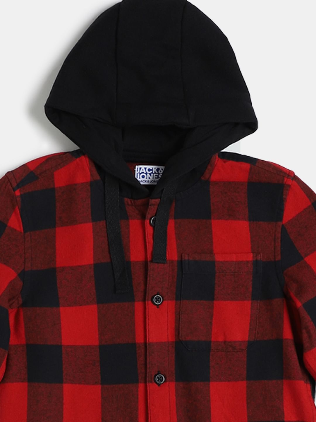 boys checkered hoodie