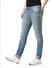 Light Blue Low Rise Glenn Distressed Slim Fit Jeans_384761+2