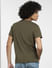 Green Graphic Print Crew Neck T-shirt_406376+4