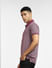 Purple Polo Neck T-shirt_401704+3