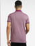 Purple Polo Neck T-shirt_401704+4