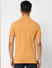 Yellow Logo Print Polo T-shirt_401593+4