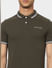 Olive Polo T-shirt_401597+5