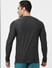 Grey Full Sleeves Crew Neck T-shirt_401617+4