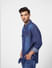 Blue Washed Denim Full Sleeves Shirt_401639+3