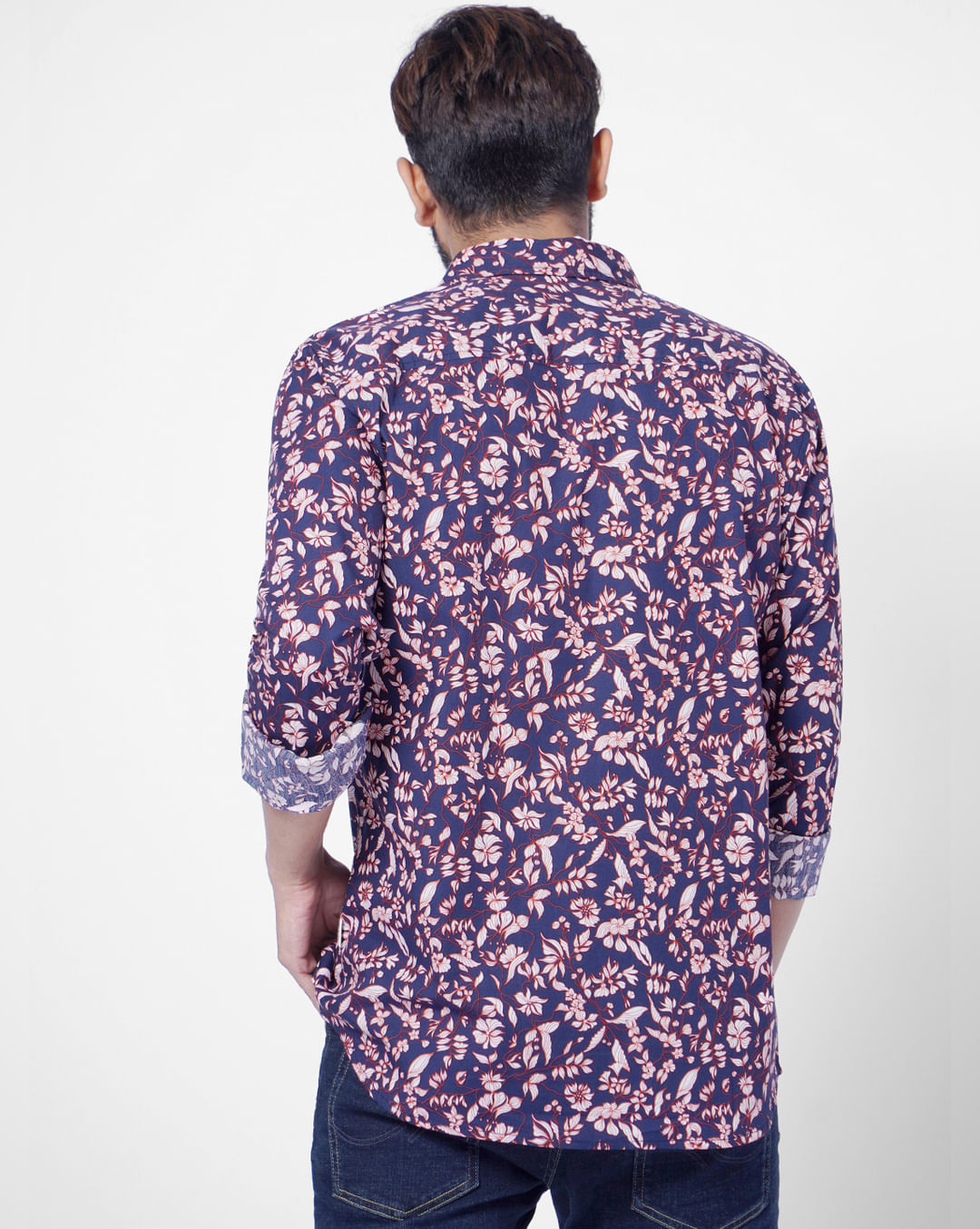 Floral lace T-shirt, Le 31, Shop Men's Short Sleeve & 3/4 Sleeve T-Shirts