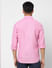 Pink Logo Print Full Sleeves Shirt_401674+4