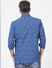 Blue Floral Print Full Sleeves Shirt_401684+4