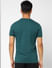 Dark Green Graphic Print Crew Neck T-shirt