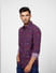 Maroon Paisley Print Full Sleeves Shirt_401692+3