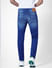 Blue Low Rise Distressed Glenn Slim Jeans_401582+4