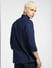 Blue Indigo Dyed Full Sleeves Shirt_401718+4