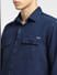 Blue Indigo Dyed Full Sleeves Shirt_401718+5