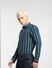 Blue Striped Full Sleeves Shirt_401722+3