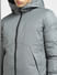 Grey Hooded Puffer Jacket_401710+5