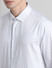 White Polka Dot Full Sleeves Shirt_411127+5