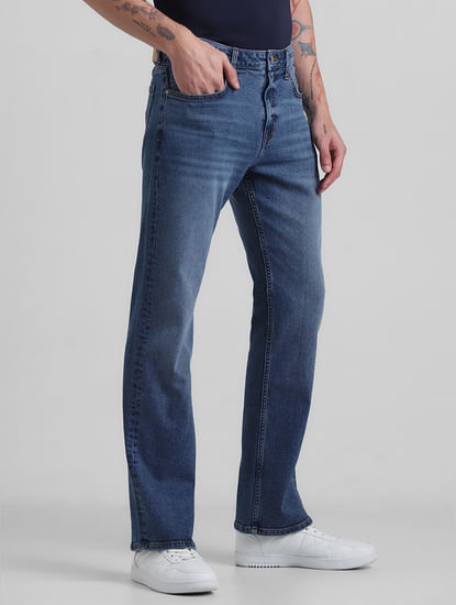 Blue High Rise Ray Bootcut Jeans