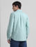 Green Cotton Full Sleeves Shirt_411161+4