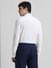 White Knitted Full Sleeves Shirt_411169+4