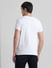 White Embroidered Logo Print T-shirt_411174+4