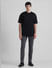 Black Knitted Oversized T-shirt_411180+6